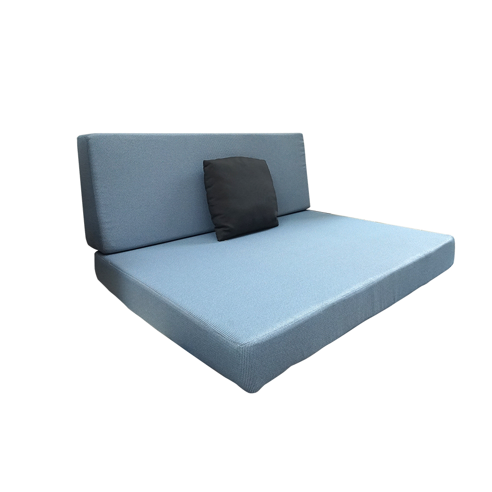 Sofa Lesehan Sandaran Triangle Backrest - Takumi Baby Blue