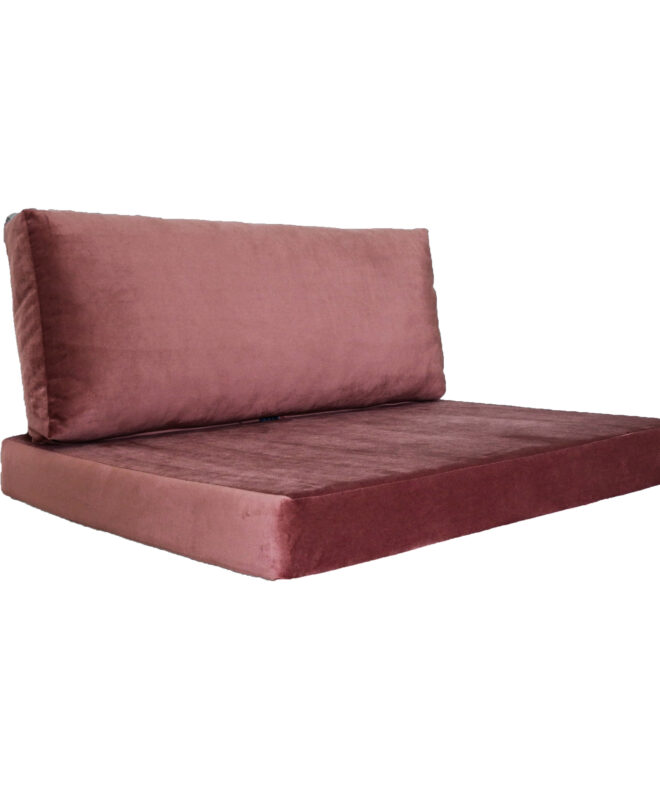Sofa Lesehan Sandaran Throwpillow - Velvet Peach
